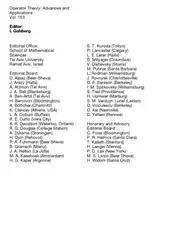 Operator theory and... image