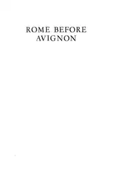 Rome before Avignon:... image