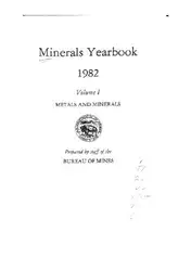 Minerals yearbook. Metals... image