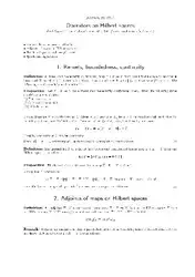 Operators on Hilbert... image