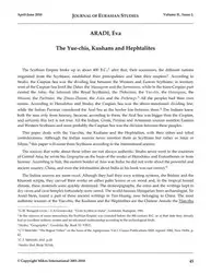 The Yue-chis, Kushans... image