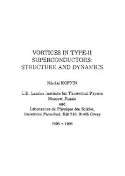 دانلود کتاب Vortices. Isotropic Superconductors
