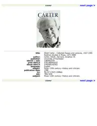 Elliott Carter: Collected... image