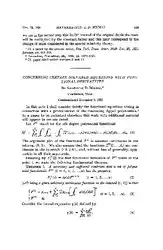 دانلود کتاب Concerning Certain Solvable Equations with Functional Derivatives