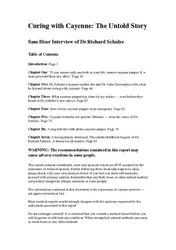 Curing with Cayenne... image