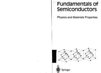 دانلود کتاب Fundamentals of Semiconductors Physics and Materials Properties