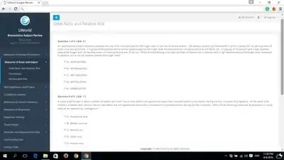 uWorld Biostatistics Subject... image