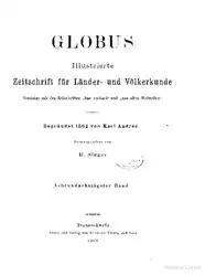 Globus. Illustrierte Zeitschrift... image