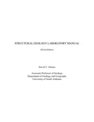 STRUCTURAL GEOLOGY LABORATORY... image