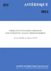 دانلود کتاب Prequantum transfer operator for symplectic Anosov diffeomorphism