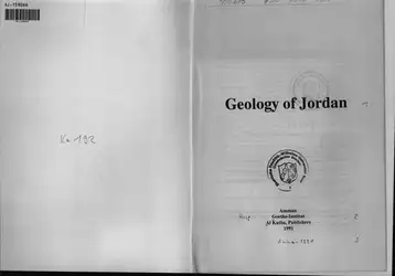 Geology of Jordan image