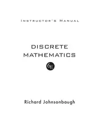 Discrete Mathematics: Instructor’s... image
