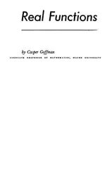 Real functions image