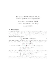 Multiplicity results for... image