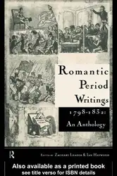 Romantic Period Writings... image
