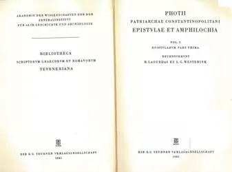 Photii Patriarchae Constantinopolitani... image