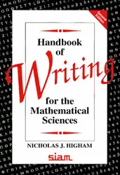 Handbook of writing... image