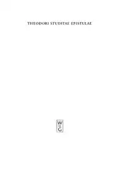 Theodori Studitae Epistulae.... image