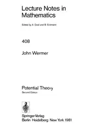دانلود کتاب Potential Theory