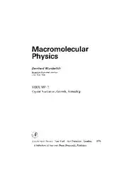 Macromolecular Physics -...