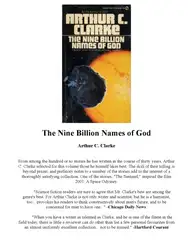 The Nine Billion... image