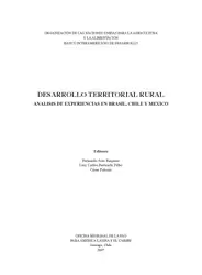 Desarrollo territorial rural,... image