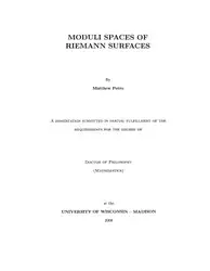 دانلود کتاب Moduli spaces of Riemann surfaces
