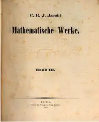 دانلود کتاب Mathematische Werke