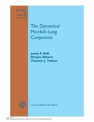 The Dynamical Mordell–Lang... image