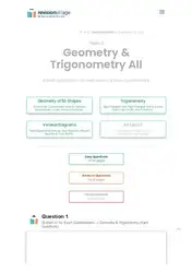 دانلود کتاب Revision village Math AI SL - Geometry & Trigonometry - Hard Difficulty Questionbank