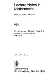 دانلود کتاب Equations aux Derivee Partielles