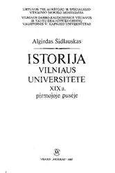 Istorija Vilniaus universitete... image