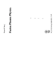 Fusion Plasma Physics image