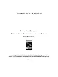 Toward excellence in... image