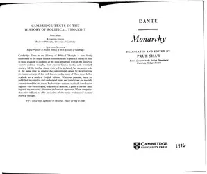Dante: Monarchy image