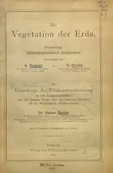 Grundzüge de Pflanzenverbreitung... image