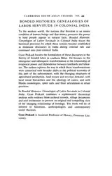 Bonded Histories: Genealogies... image