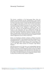 Monarchy transformed. Princes... image