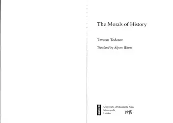 Morals Of History image
