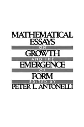 Mathematical essays on... image
