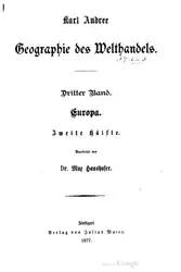 Geographie des Welthandels... image