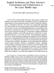 English Noblemen and... image