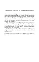 Philosophical History and... image