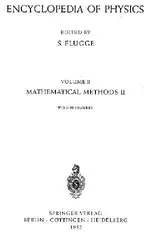 دانلود کتاب Encyclopedia of physics, vol. 2. Mathematical methods II
