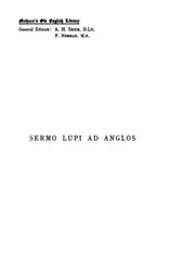 Sermo Lupi ad... image