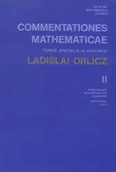 Commentationes mathematicae ۲ image