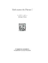 دانلود کتاب Mathematics for Physics. 1