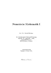 Numerische Mathematik ۱ image