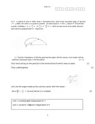 INPhO ۲۰۱۵ Question... image