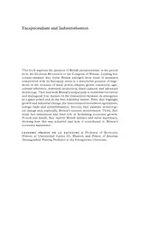 Exceptionalism and Industrialisation:... image